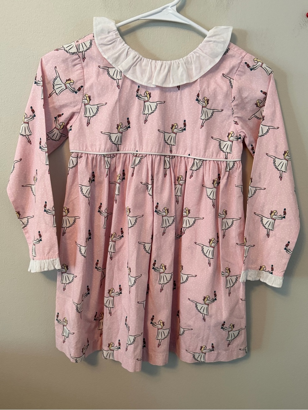 James & Lottie Pink Ballerina Nutcracker Themed Dress